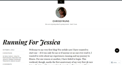 Desktop Screenshot of chrissyruns.com